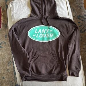 Brown LANY x Land Rover Hoodie